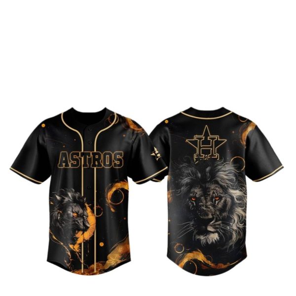 H Astros Lion Jersey 2025 1 2