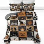 Halloween Bookworm Retreat All Season Bedding Set