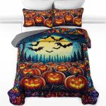 Halloween Pumpkin Patch All Season Bedding Set