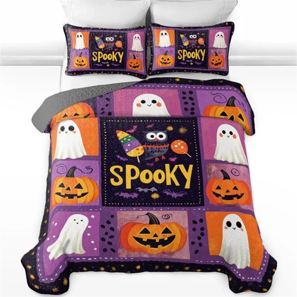Halloween Spooky Fun All Season Bedding Set