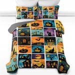 Halloween Spooky Shadows All Season Bedding Set