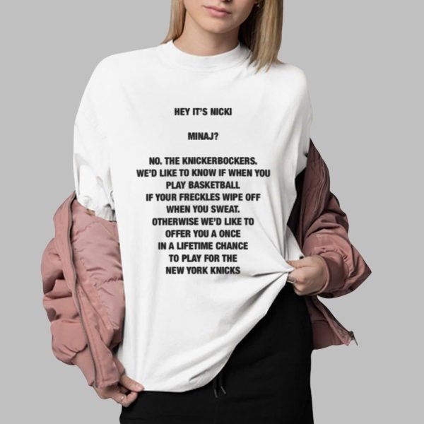 Hey It's Nicki Shirt