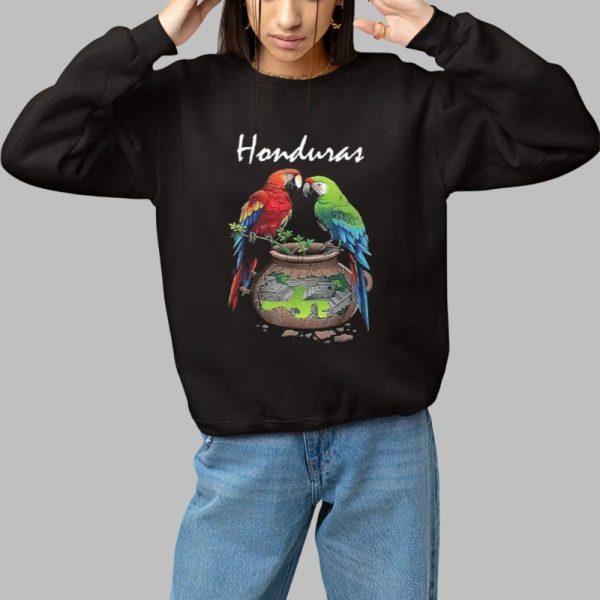 Honduras Parrots And Cultural Landscape Shirt 1 1