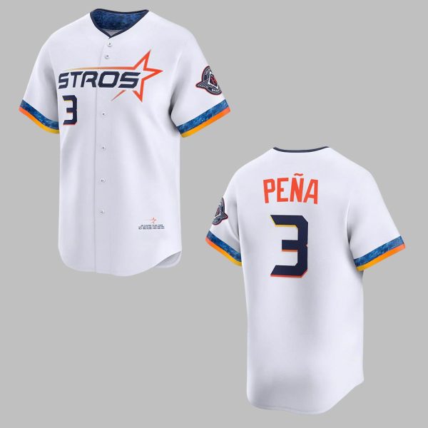 Houston Astros Pena City Connect Jersey 2025 0