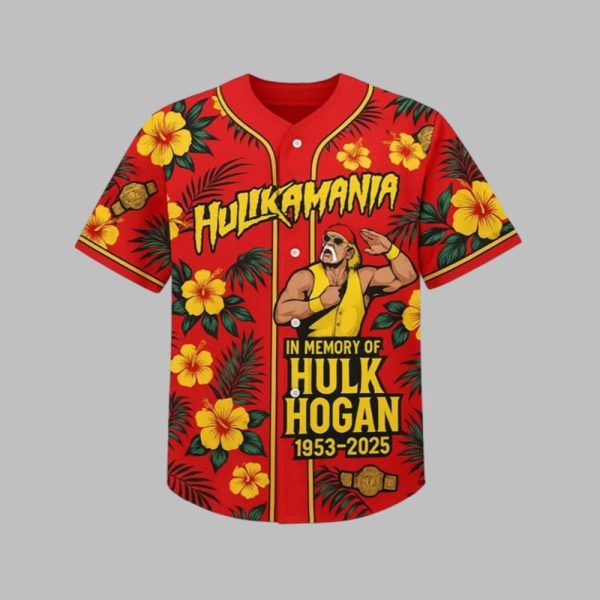 Hulikamania In Memory Of Hulk Hogan 1953 2025 Jersey 1 1
