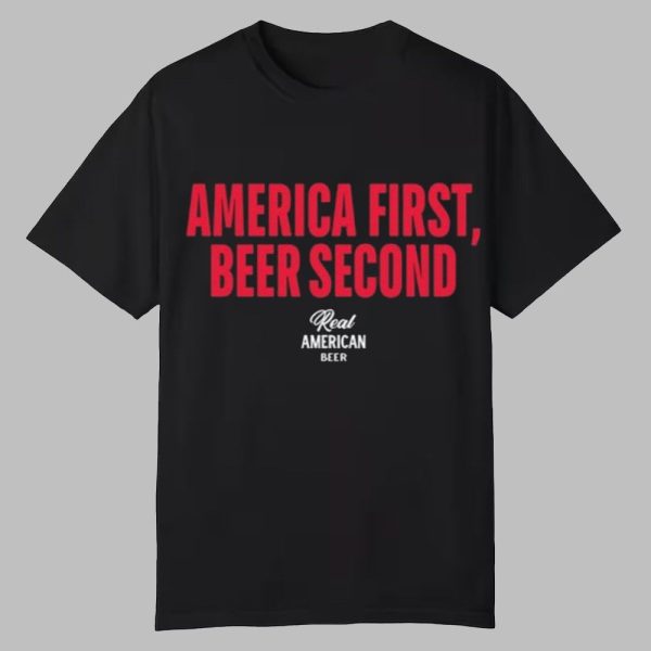 Hulk Hogan America First Beer Second Shirt 0 0