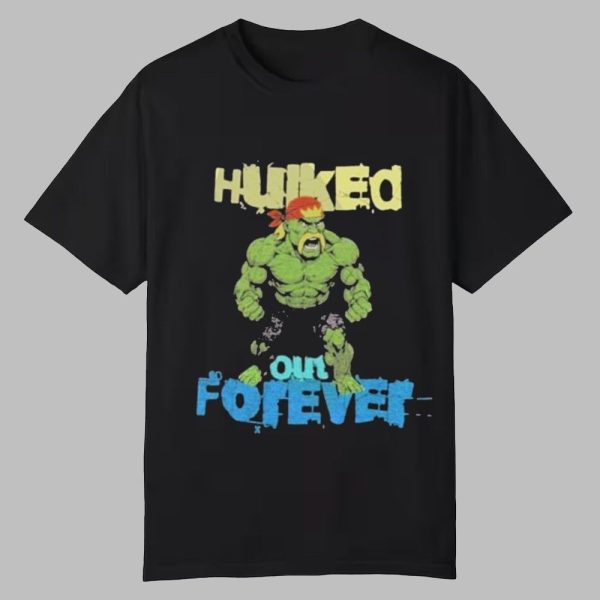Hulked Out Forever Hulk Hogan Rip 1953 2025 Shirt 0 0