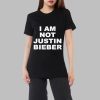 I Am Not Justin Bieber Shirt 0 2