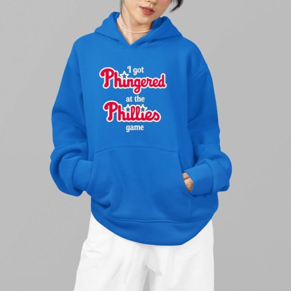 I Got Phingered At The Phillies Game Shirt 4 19