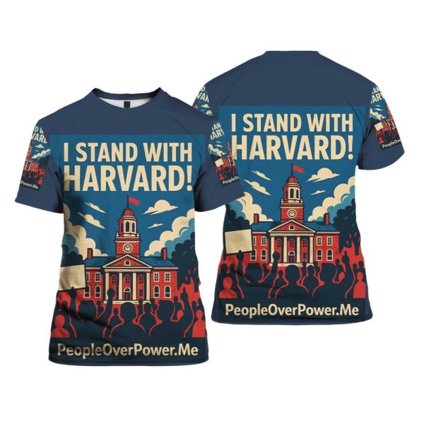 I Stand With Harvard Shirt 1 2