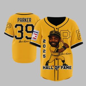 2025 Pittsburgh Pirates Hall Of Fanme Parker Jersey 1 1