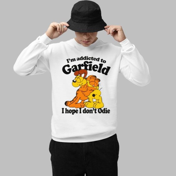 Im Addicted To Orange Cat Hope I Dont Odie Shirt 1 1