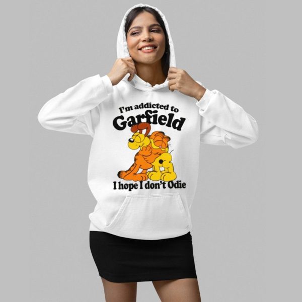 Im Addicted To Orange Cat Hope I Dont Odie Shirt 2 1