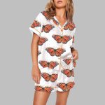 Immigrants Make America Great Butterfly Pajama Set