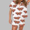 Immigrants Make America Great Butterfly Pajama Set 2