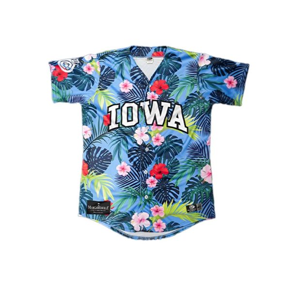 Iowa Cubs Margaritaville Night Jersey 2025 Giveaway 1 2