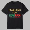 Italians For Zohran For New York City Shirt 0 0