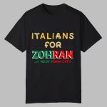 Italians For Zohran For New York City Shirt