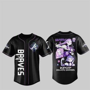1 2025 Braves KPop Demon Hunters Jersey