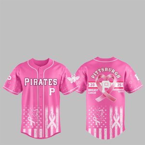 1 Pirates 2025 Breast Cancer Awareness Month Jersey