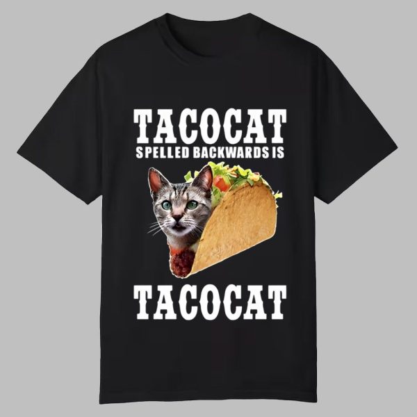 Joey Burrow Tacocat Spelled Backwards Is Tacocat Shirt 0 0
