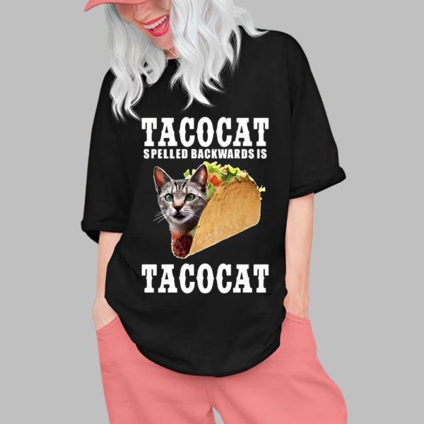 Joey Burrow Tacocat Spelled Backwards Is Tacocat Shirt 0 1