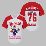 Joey Chestnut Personal Best Nathan Hot Dog Eating Contest 2025 Jersey