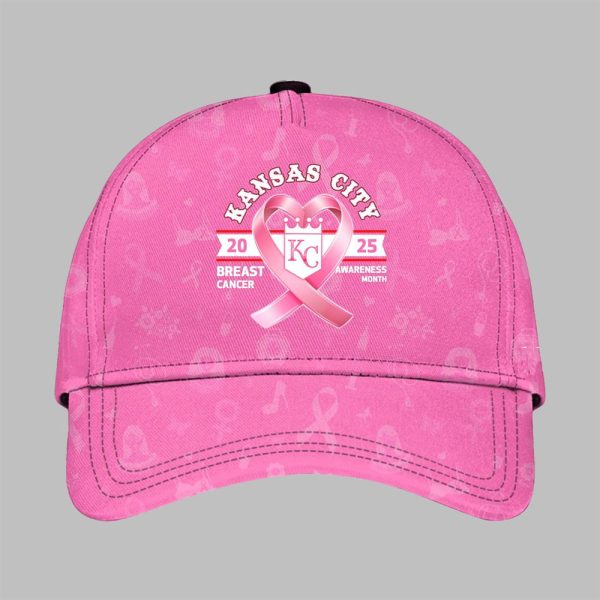 KC Royals 2025 Breast Cancer Awareness Month Hat