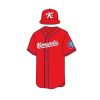Kannapolis Cannon Ballers K Town Red Jersey Giveaway 2025 1 2