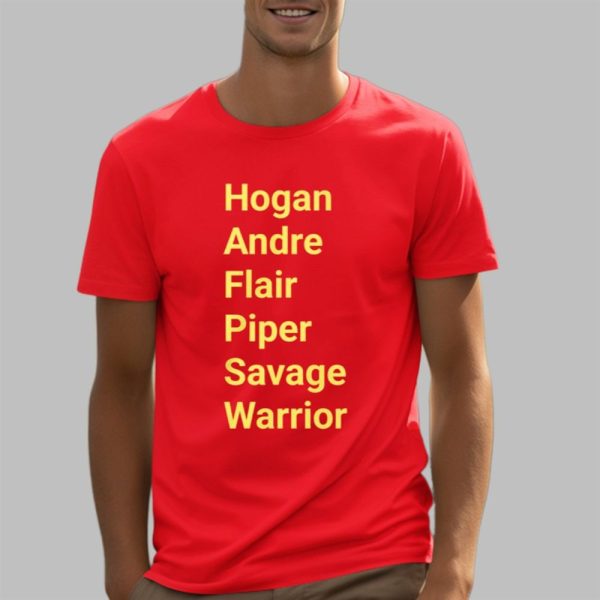 KrisFromBaltimore Hogan Andre Piper Savage Warrior Shirt 5 3