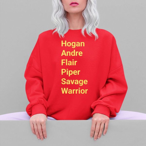 KrisFromBaltimore Hogan Andre Piper Savage Warrior Shirt 5 4