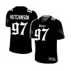 2025 Lions Hutchinson Motor Metal 313 In My Blood Football Jersey 1 2