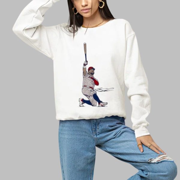 Kyle Schwarber Swing Off Superstar Pose Shirt 1 a