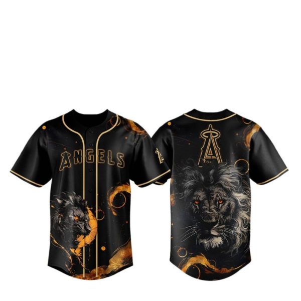 LA Angels Lion Jersey 2025 1 2