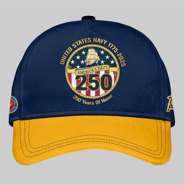 LA Angels US NAVY 250th Birthday Celebration Hat