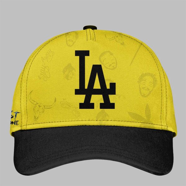 LA Dodgers Post Malone Tour Hat 2025