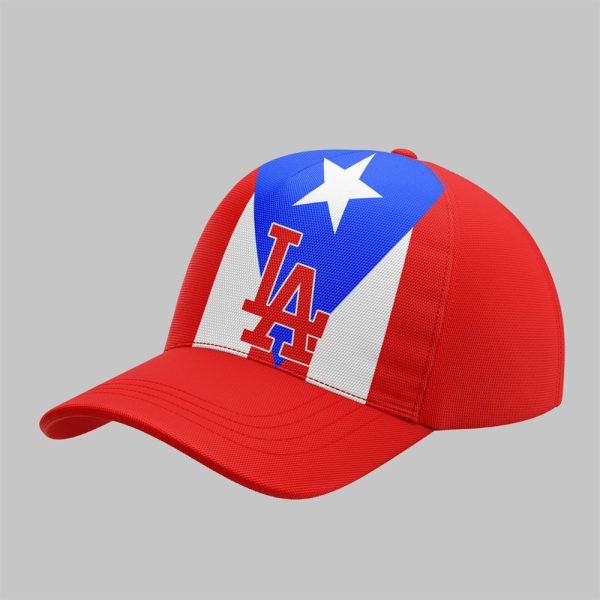 LA Dodgers Puerto Rico Night 2025 Hat
