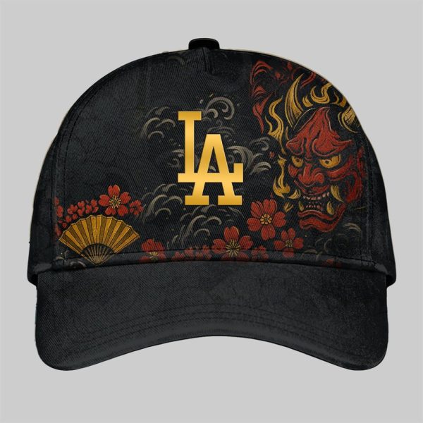 LA Dodgers Yakuza Dragon Oni Hat 2025