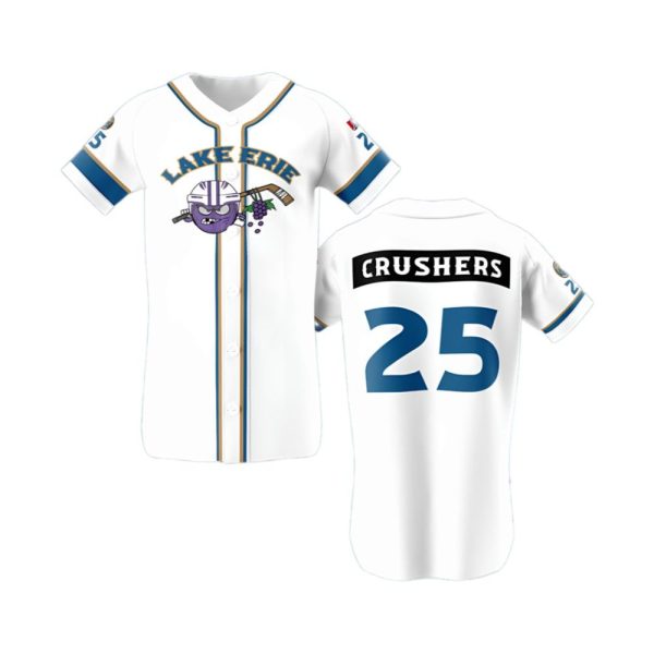 Lake Erie Crushers Jersey 2025 Giveaway 1 2