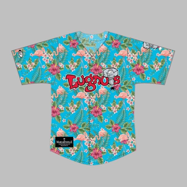 Lansing Lugnuts Margaritaville Night Jersey 2025 Giveaway 1 1