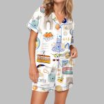 Lisbon Portugal Travel Pajama Set