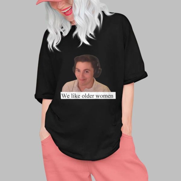 MJ Aztecross We Like Older Women Shirt 0 1