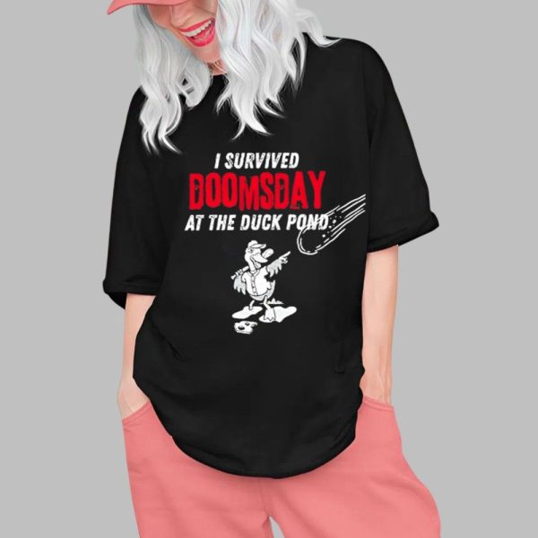 Madison Mallards I Survived Doomsday At The Duck Pond Shirt 2025 Giveaway 0 1