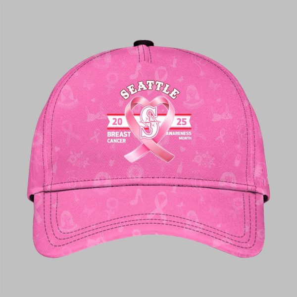 Mariners 2025 Breast Cancer Awareness Month Hat