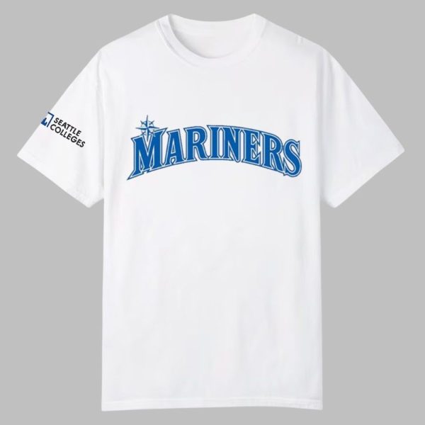 Mariners Seattle Colleges T-shirt 2025 Giveaway