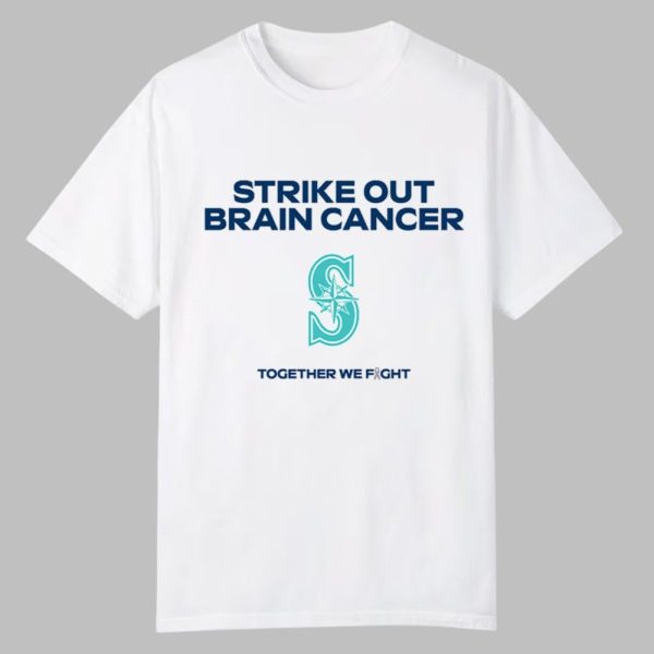 Mariners Strike Out Brain Cancer Shirt 2025 Giveaway 0 0