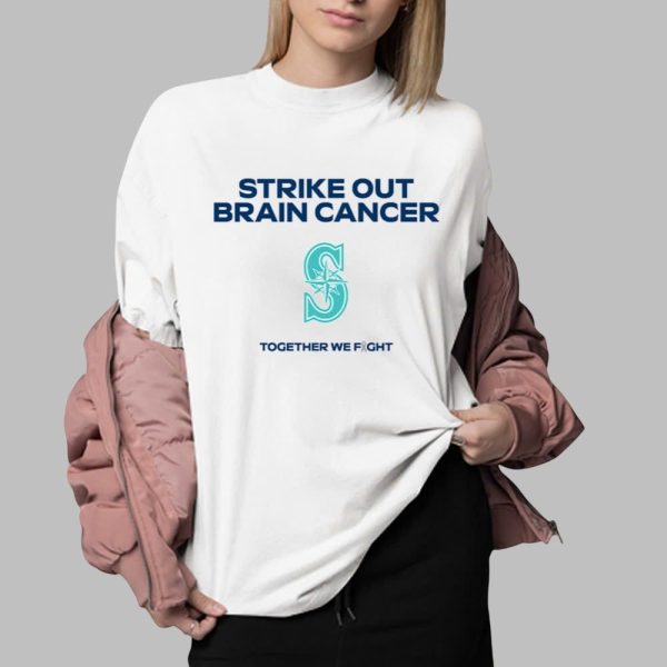 Mariners Strike Out Brain Cancer Shirt 2025 Giveaway 0 2