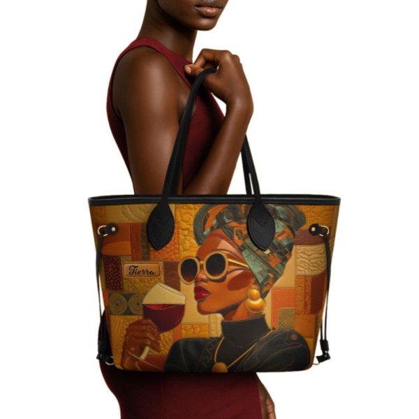 Melanin Queen Shopper Tote 1 2