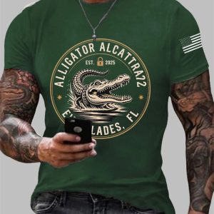 Men's Alligator Alcatraz 2025 Shirt