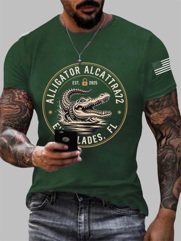 Men's Alligator Alcatraz 2025 Shirt